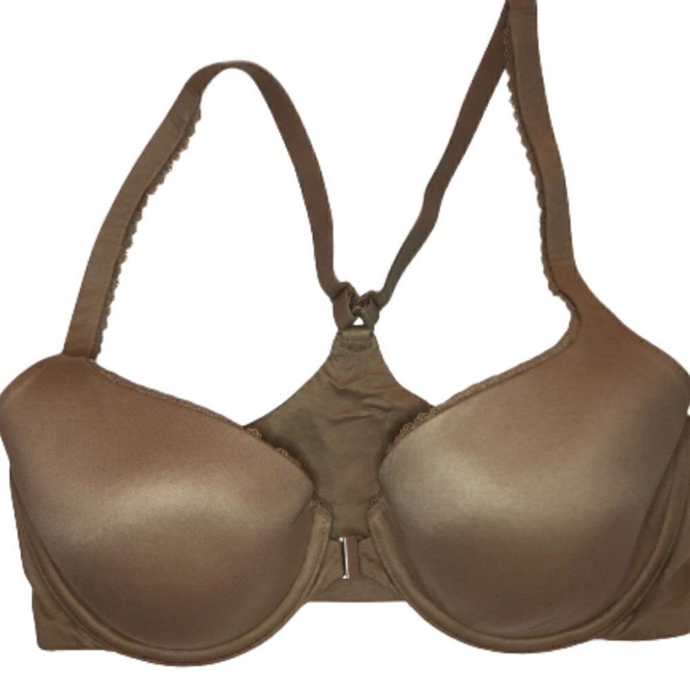 #3494-2  🛒$10 - Victoria secret racerback Demi-buste bra 32 DD